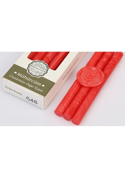 Mühür Mumu Çubuk 11mmx120mm 10 lu Paket Model:648 SEDEF NARÇİÇEĞİ