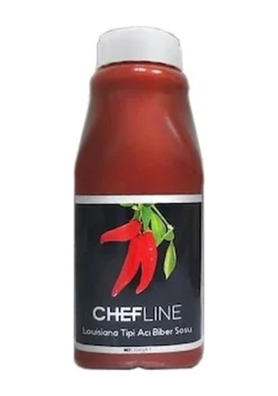 Chefline Louisiana Tipi Acı Biber Sosu 2250 G