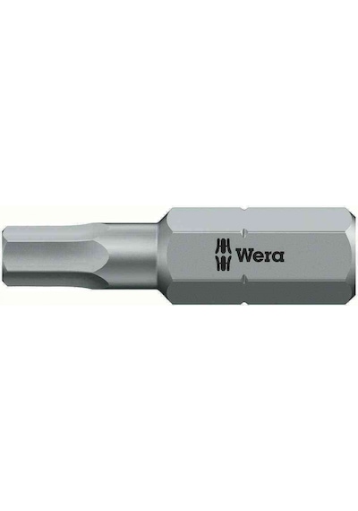 Wera 840/1 Z Hex-plus Alyan 1/8"x25 MM Bits 05135073001