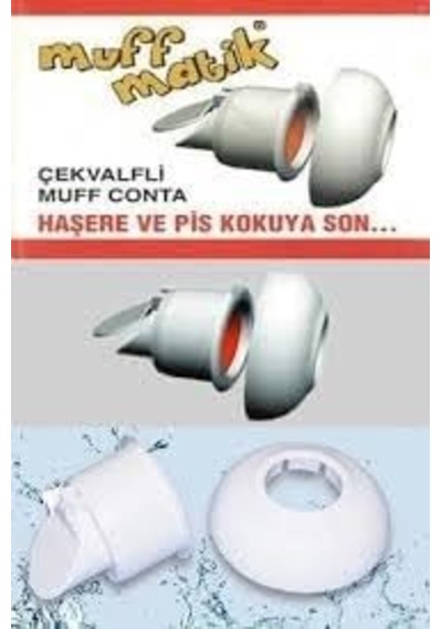Muffmatik Körüklü Lavabo Sifonu Plastik Süzgeçli Çekvalfli Diğer