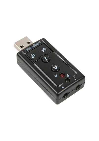 Lexroo 7.1 Usb Stereo Ses Adaptörü, Harici Ses Kartı