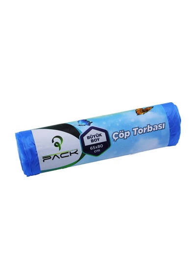 Standart Büyük Boy Çöp Torbası - 20 adet (65 x 80)