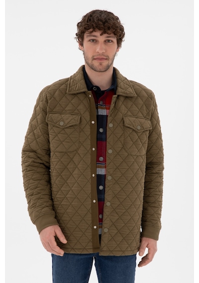 U.s. Polo Assn. Erkek Haki Hırka Örme 50290580-vr027 Haki
