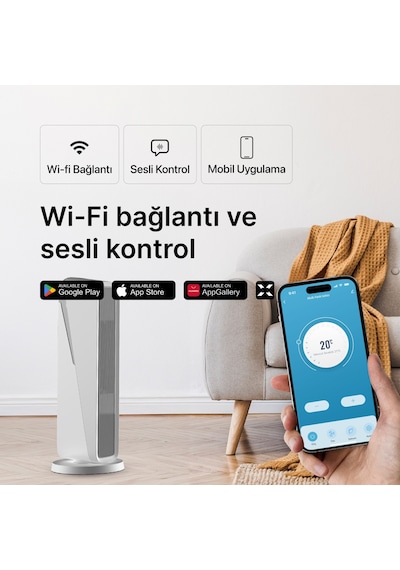 Xenon Smart Akıllı Fanlı Isıtıcı İç Mekan Isıtma Cihazı X7440