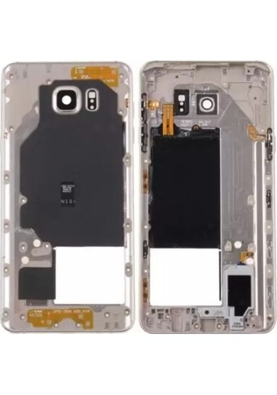 Samsung Uyumlu Galaxy Note 5 N920 Kasa + Arka Kapak Pil Batarya Kapağı O
