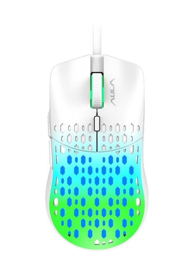 Aula S11 Pro 3600 DPI RGB Optik Oyuncu Mouse
