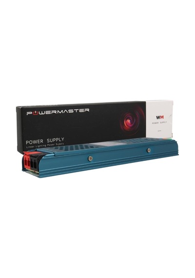 Powermaster Pm-26830 12volt 10amper 120watt Slim Metal Kasa Adaptör 208x50x23mm