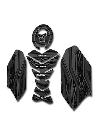 Cbr650f Tankpad Seti Karbon - Gri