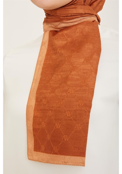 Armine Trend Monogram Şal 2 132 - Desenli