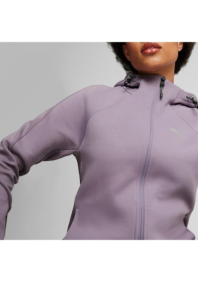 Puma Evostrıpe Erkek Fermuarlı Sweatshirt 681670 30 Mor