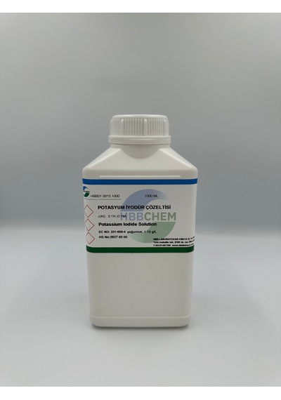 Potasyum Iyodür Çözeltisi 0.1 N 1 Litre