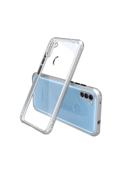 Cosmotex Newface Samsung Galaxy Uyumlu  A11 Kılıf Miami Şeffaf Silikon - Şeffaf