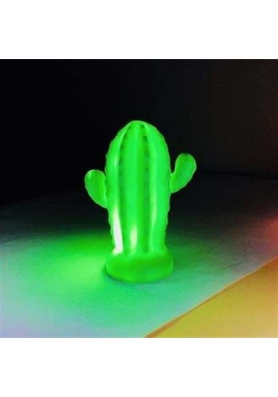 Pilli Silikon Led Işıklı Sevimli Kaktüs Gece Lambası Aydınlatması - Aa75yt1074yu 1 Parça