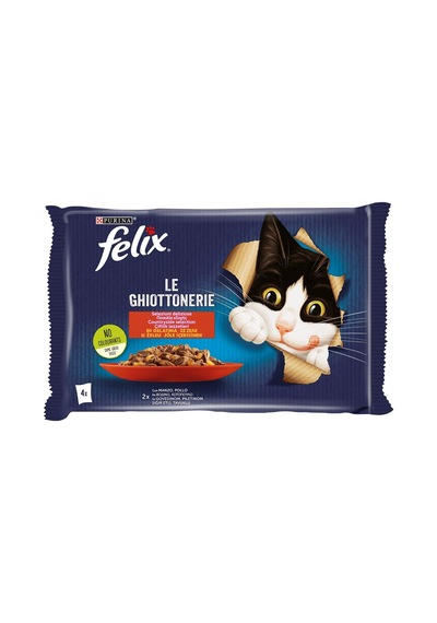Felix Eko Yaş Kedi Maması 4'lü 85 G Etli Yetişkin Kedi Maması - 4 Adet Tarı