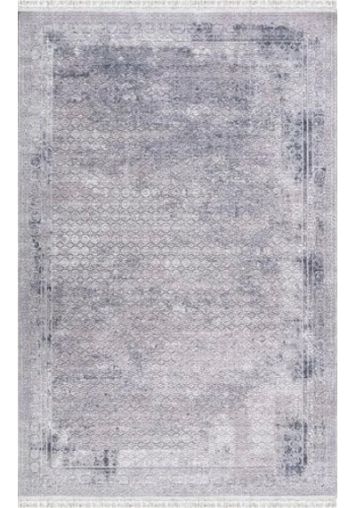 Merinos Halı 160x230 Rodin Koleksiyonu 60893-030 Gri-mavi Renkli