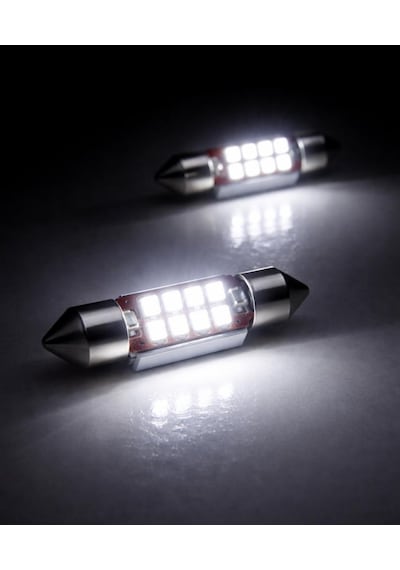36mm C5w Sofit Led Ampul, Beyaz, Canbus Arıza Lambası Yakmaz, Plaka Ve Tavan Lambası İçin, 2 Adet