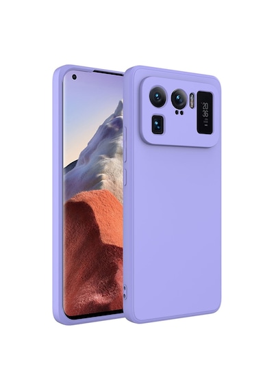 More Tr Xiaomi Mi 11 Ultra Kılıf Zore Mara Lansman Kapak Lila