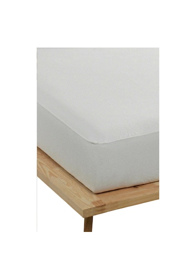 Mycey 160x200+30 Cm Sıvı Geçirmez Pamuk Fitted Yatak Alezi Beyaz