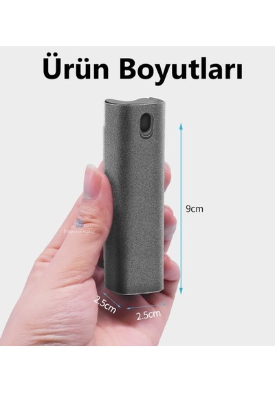 Ekran Temizleme Kiti Sprey Şişesi Ve Mikrofiber Bezi Parmak İzi Bırakmadan Kolay Temizleme Telefon, Dizüstü Bilgisayar, Tablet Ve Mönütörler İle Uyumludur. Belirtilmemiş