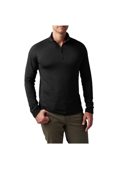 5.11 Stratos 1/4 Kısa Fermuar Sweat Sıyah-4500 Çok Renkli
