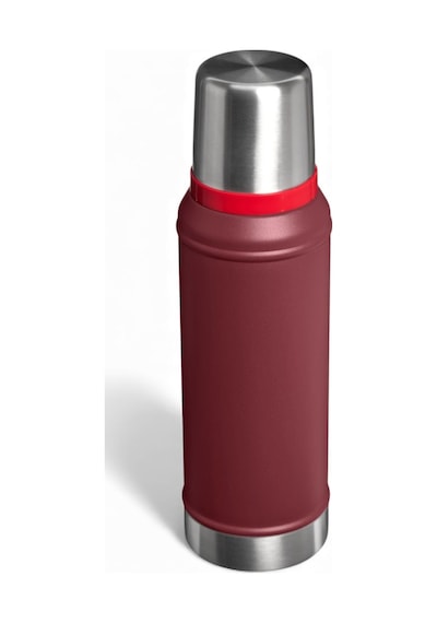 Stanley The Legendary Classic Bottle 0.94l / 1.0qt Cranberry Termos As1011346097 Siyah