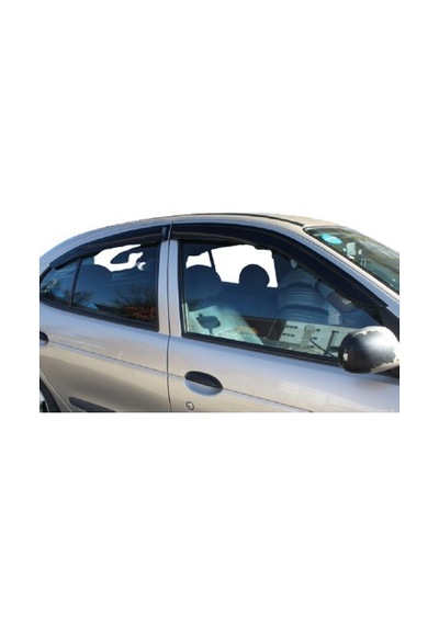 Renault Megane 1 Cam Rüzgarlığı Mugen Tip Yenilendi Parlak Siyah
