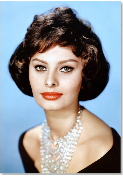 Cakasepetim Sophia Loren Yakın Çekim Ahşap Mdf Tablo