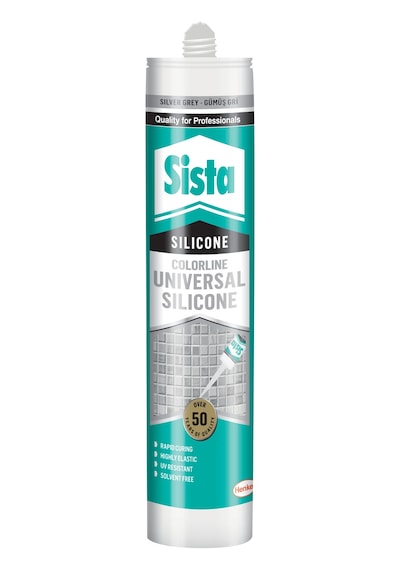 Sista Universal Silikon Gri, 310 Ml