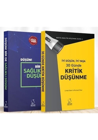 Kritik Ve Analitik Düşünme Seti 2 Kitap / Richard Paul