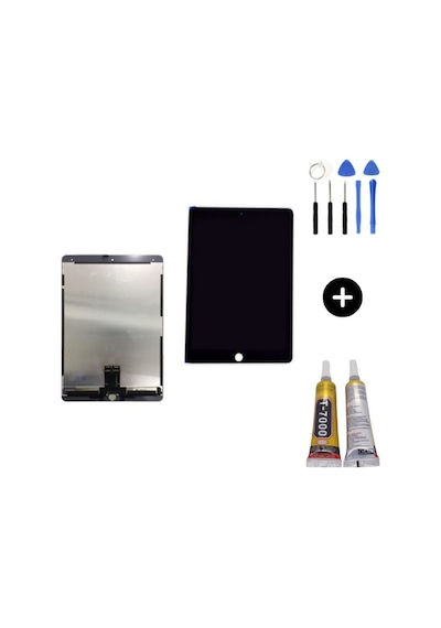 Apple Uyumlu iPad Air 3.nesil A2123-a2152-a2153-a2154 Servis Dokunmatik Set Siyah + Montaj Seti