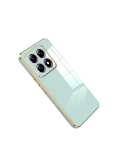 Newface Xiaomi Mi 14t Pro Volet Silikon - Açık Yeşil