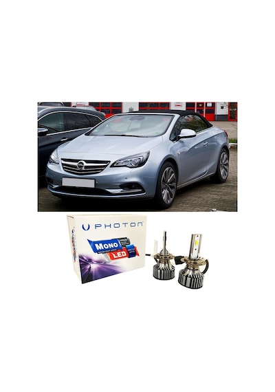 Opel Cascada Kısa Far Ampulü Hır2 Mono Yeni Seri Beyaz 2013-2018