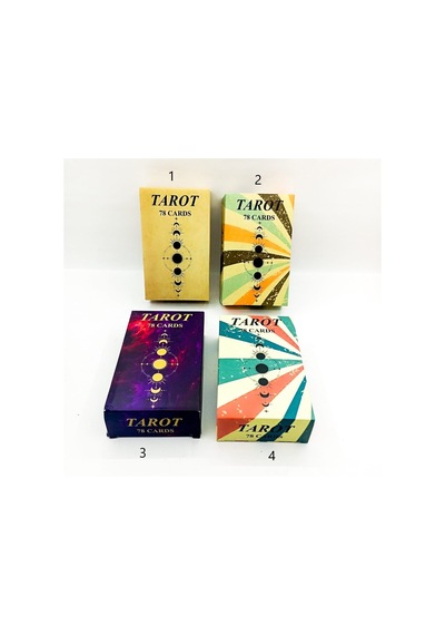 78 Kart Güneş Ay Döngü Tarot Kartları