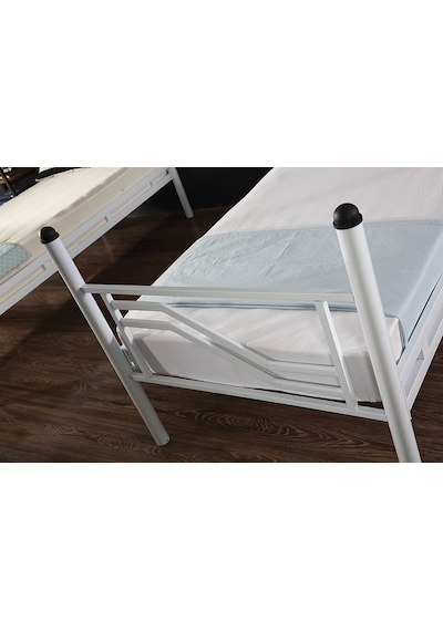 Ranzacı Solid Karyola 90X190 - Genç Çocuk Yatak Odası Metal Karyola/Gri Ranzacı Solid Karyola 90X190 - Genç Çocuk Yatak Odası Metal Karyola/Gri