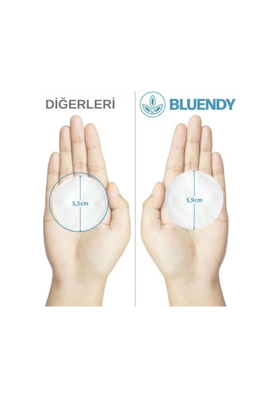 100 Adet Yuvarlak Makyaj Temizleme Pamuğu -%100 Saf Premium Kalite Disk Pamuk, Fondöten Ve Makyaj Çıkarma Pedi, Tüy Bırakmaz, Yumuşak Ve Taşınabilir M, Adet, 100