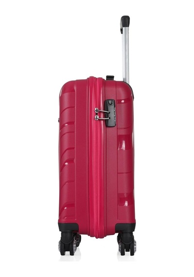 Ççs 5223 Polipropilen 3 Lü Valiz Seti-pembe Pembe