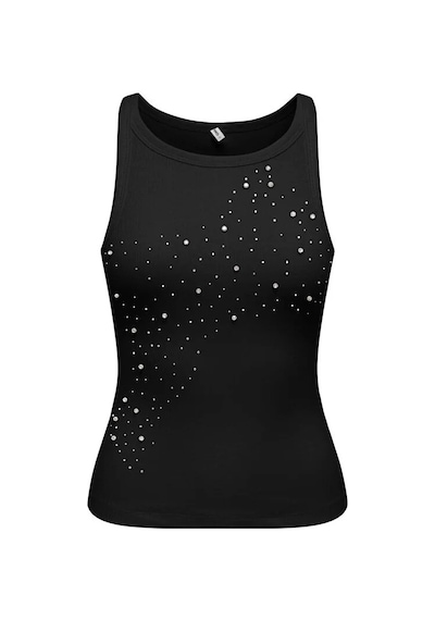 Only Onlfiliz S/l Stone Tank Top Box Kadın Bluz 15368917 Siyah