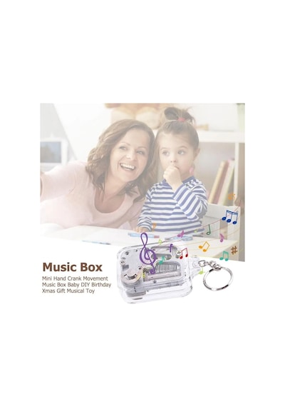 En Güzel Doğum Günü, Sevgiler Günü, Yılbaşı Hediyesi Müzik Kutusu Anahtarlık