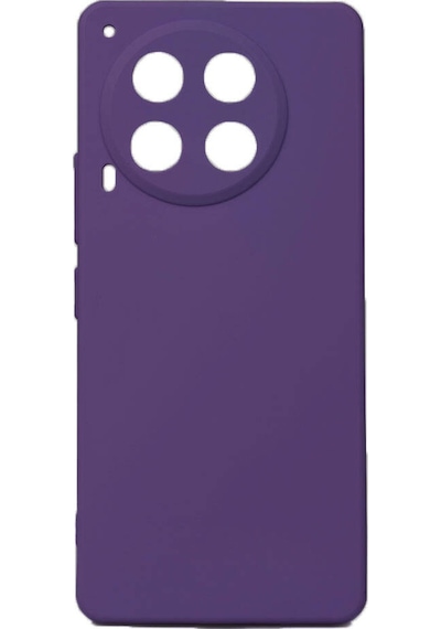 Zore Tecno Camon 30 Kılıf Biye Silikon - Siyah Siyah