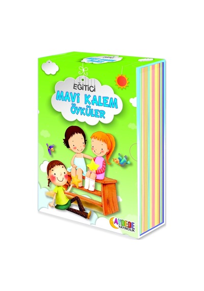 Eğitici Mavi Kalem Öyküler 8 Kitap