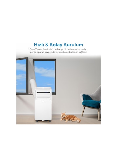 Kumtel Kmpac-7 Juniper 7000 Btu Portatif Taşınabilir Klima