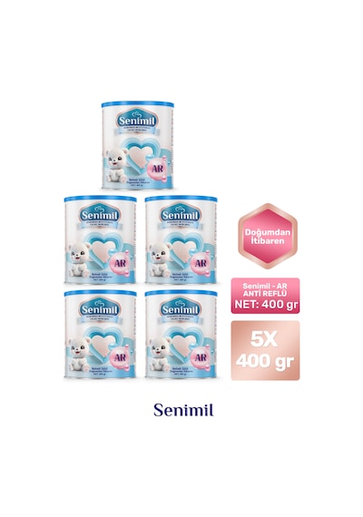 Senimil-Ar Bebek Sütü 400 Gr 5 Li Avantaj Paketi