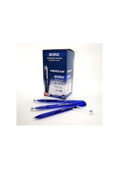 20 Adet Pensan 2270 Büro 1.0 Mm Mavi Tükenmez Kalem Ballpoint