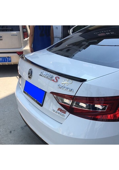 Skoda Superb - Süperb 2015-2018 Abs Plastik Spoiler Boyasız