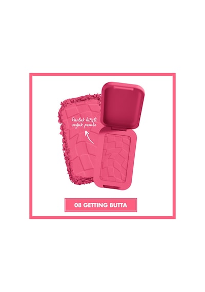Nyx Buttermelt Blush Kremsi Pudra Allık - 08 Getting Butta 08