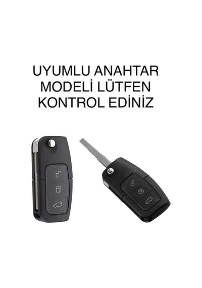 Fiesta Focus B-max Kuga Silikon Anahtar Koruma Kılıfı Mavi Renk