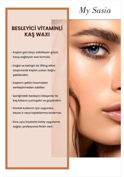 My Sasia Kaş Waxı Şeffaf