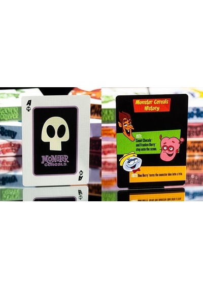Fultons Monster Cereals Count Chocula Premium Oyun Kağıdı İskambil Kartları Destesi