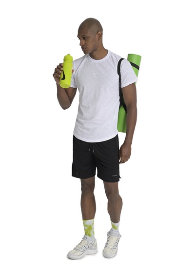 Sportive Iga Erkek Beyaz Günlük Stil T-shirt 25ye031-byz 1738701 Beyaz