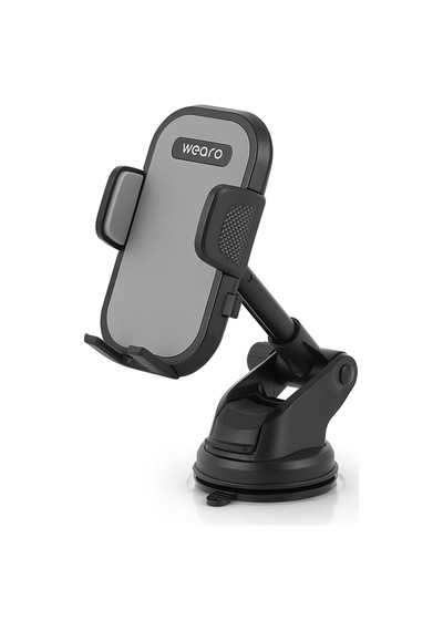 Araç İçi Uzayan Ayarlanabilir Vantuzlu Otomatik Telefon Tutucu - Cam Ve Torpido Için Yüksek Kalite Wch-350